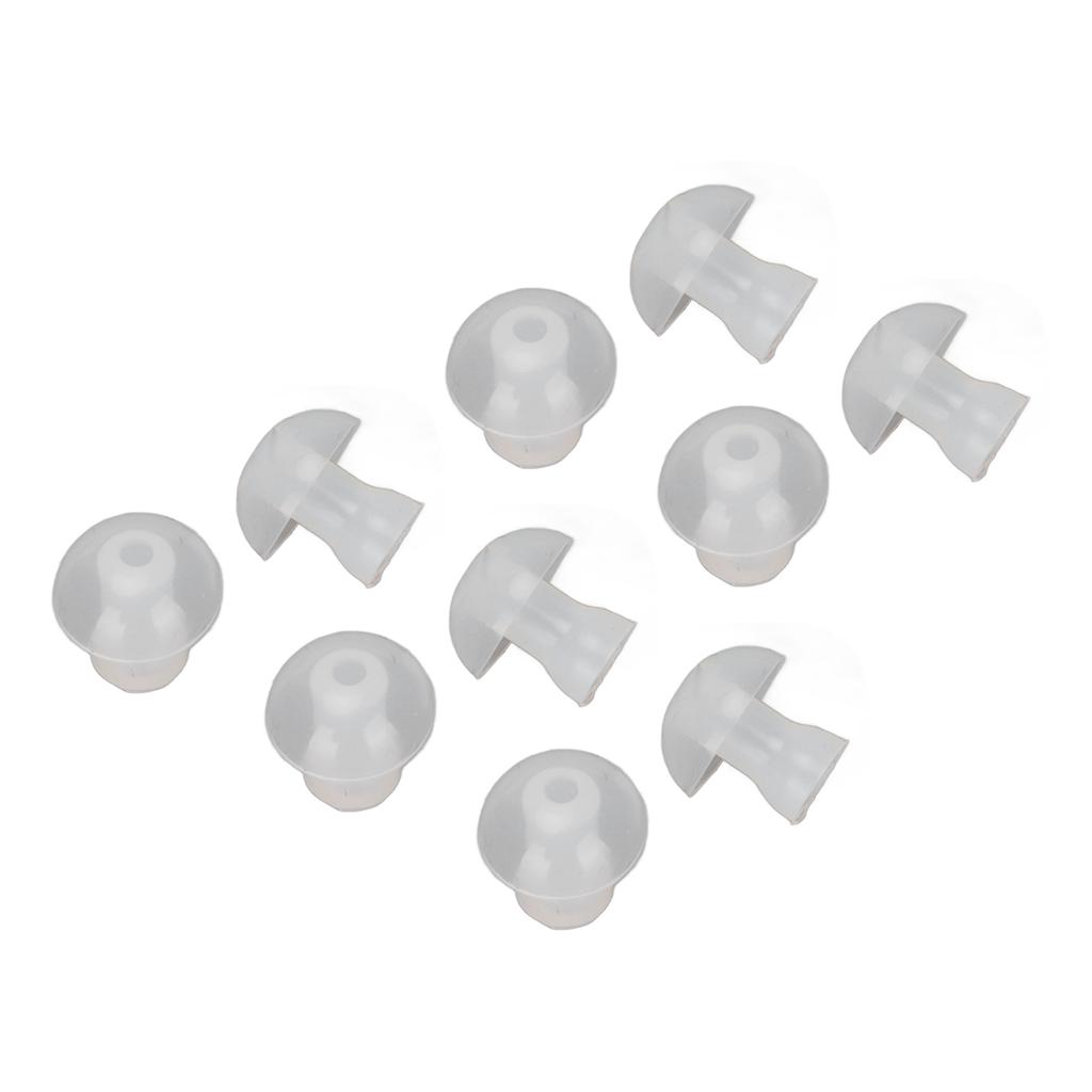 10Pcs Hearing Aid Ear Tips Soft Replacement Universal Domes Hearing Aid Ear Tips for Hearing Aid