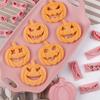 13pcs Halloween Pumpkin Biscuit Cutting Molds, Plastic Pastry Cutters, Pumpkin Biscuit Molds With,kitchen Small Tools