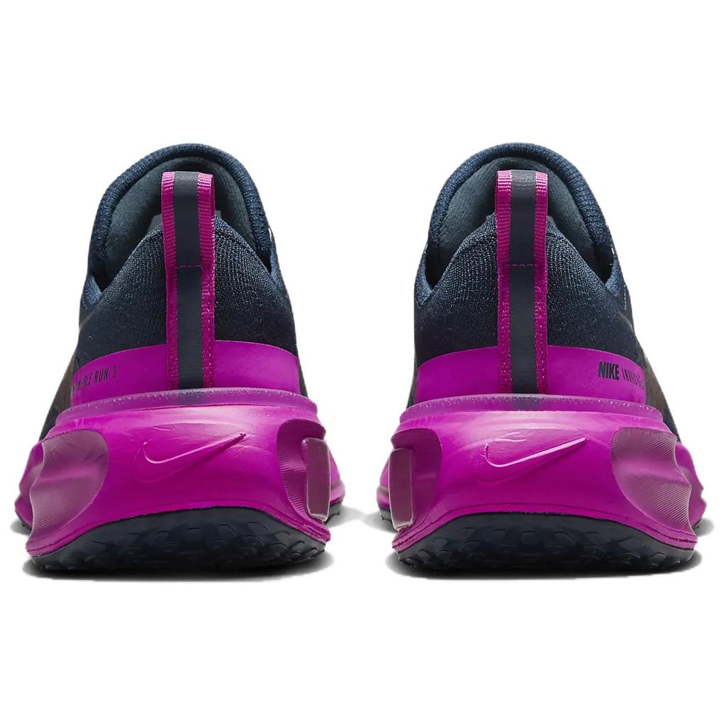 Nike ZoomX Invincible 3 Armory Navy Vivid Grape Scarpe da Ginnastica da Donna Blu Hot-Fuchsia Metallizzato-Rosso-Bronzo DR2660-404