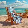 1Pc Nightmare Before Christmas Beach Towel, Quick Dry, Multi-Use for Beach Pool Gym Yoga Home Travel, Christmas, Halloween, Xmas Gift S453