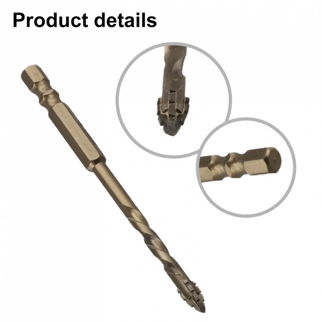 Tungsten Steel Triangle Bits Provide Stability When Drilling Tough Surfaces