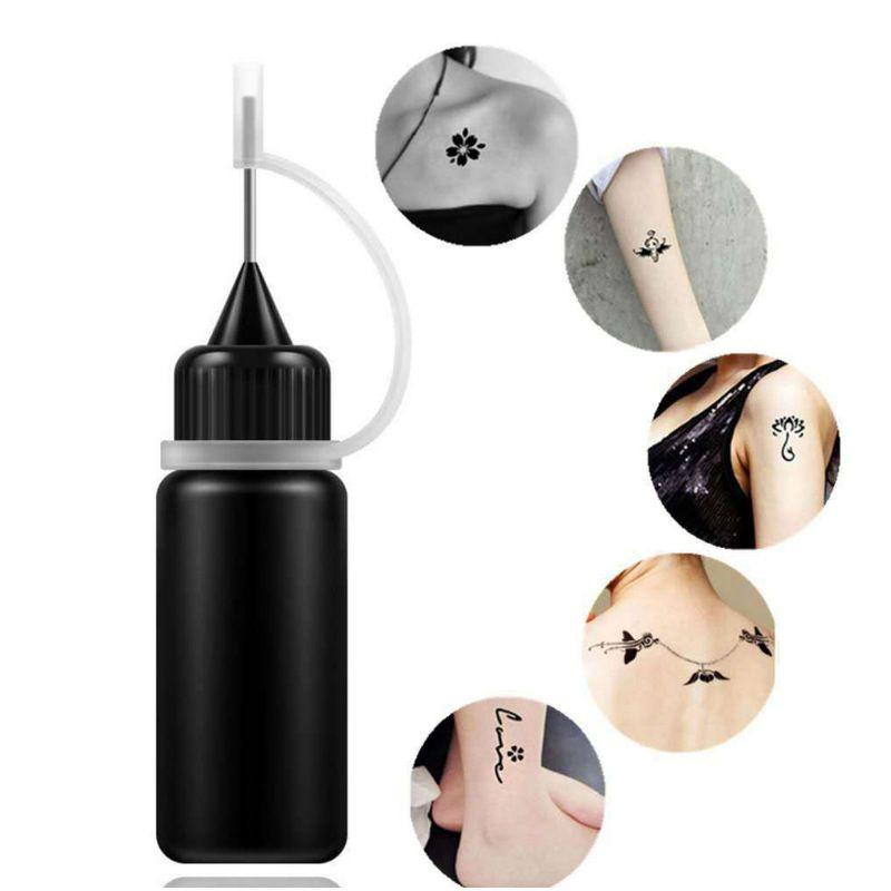 Henna Kegel Indische Henna Tattoo Aufkleber Schwarz Braun Rot Weiß Henna Kegel