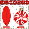 1-5PC Inflatable Christmas Candy Ball Outdoor Lawn Garden Decoration Holiday Ornament Fun Party Prop Festive Scene Display Decor