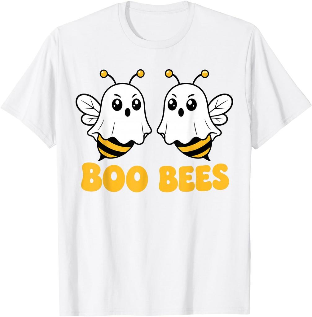 Boo Bees Funny Ghosts Boobees Halloween T-Shirt