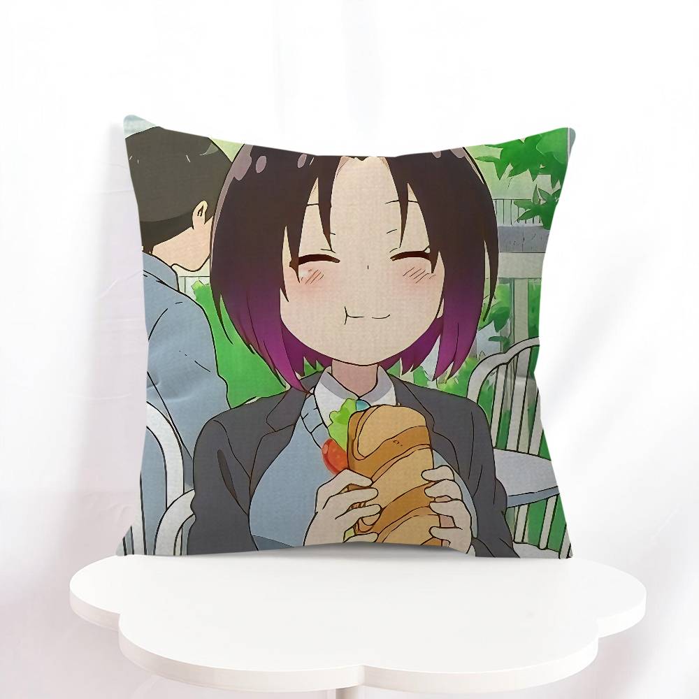 

Elma Cartoon Personalized Picture Text Home Decorative Pillows Household Gifts 45x45cm 16x16Inch