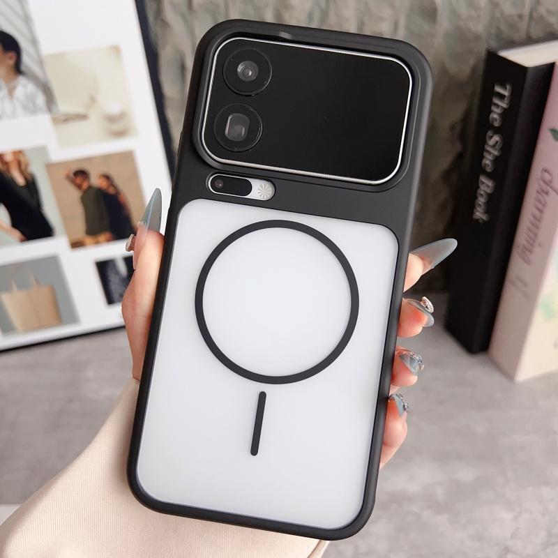 Für Magsafe Mattes Case Für Xiaomi 17 Pro Max 15 14 Pro Stoßfest Transluzent Magnetisch Kabelloses Laden Panzer PC Hülle