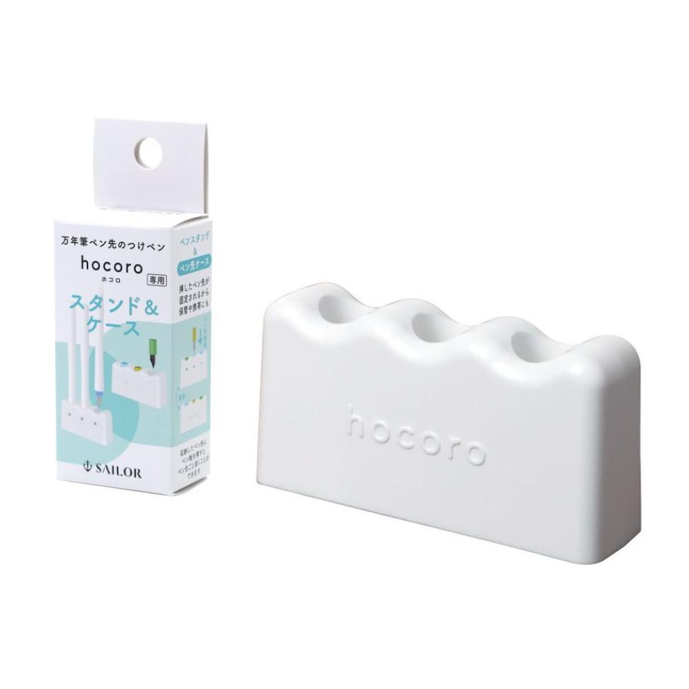 

Sailor Fountain Pen Filling Pen hocoro Refillable Nib Medium Stand Case Medium Gray Medium White Stand & Case