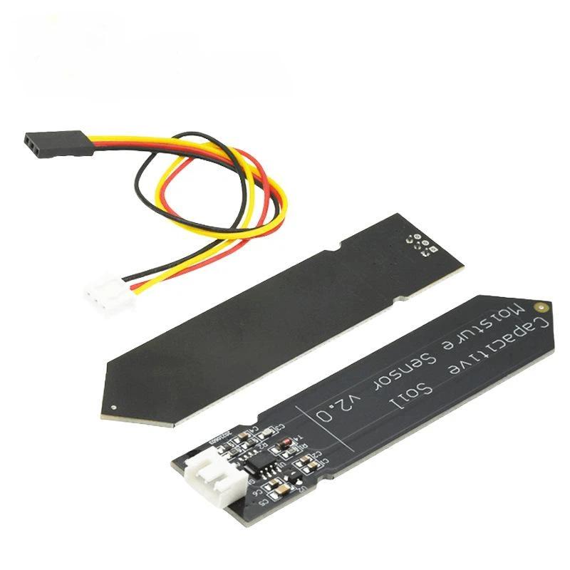 Kit de Sensor Capacitivo de Humedad del Suelo con Módulo de Relé para Jardinería DIY Detección de Humedad