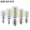 LED Corn Lamp E27 E14 LED Bulb SMD5730 220V Corn Bulb 24 36 56 72LEDs Chandelier Candle LED Light For Home Decoration Ampoule