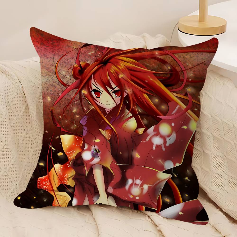 S-Shakugan No S-Shana Pillow Gift Home Office Decoration Pillow Bedroom Sofa Car Cushion CoverPillow Case