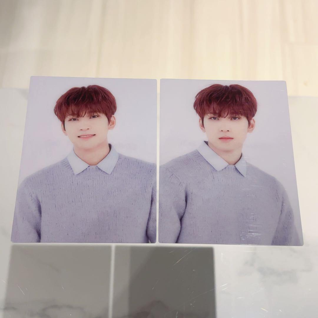 

[USED] SEVENTEEN Wonwoo Seventeen Cafe Pre-order Online Trading Card