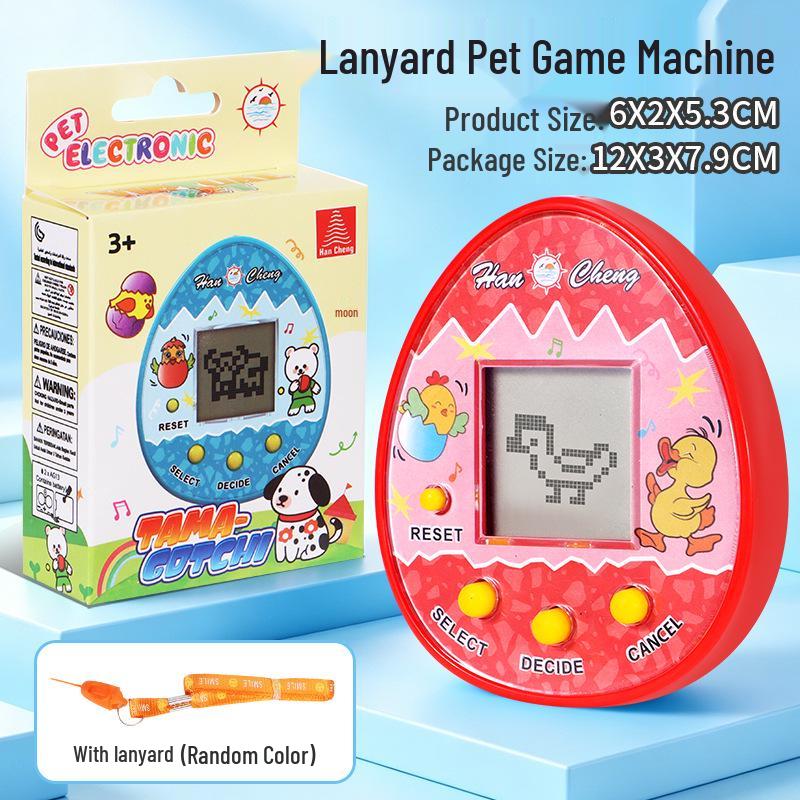 Handheld-Mini-Elektronik-Haustier-Spielkonsole für Kinder - Nostalgisches Lernspielzeug und dekoratives Geschenk