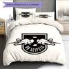Biancheria da letto con motivo logo RB Leipzig Decorazione per la casa Regalo di compleanno (1 * copripiumino + 2 * federa, senza nucleo)