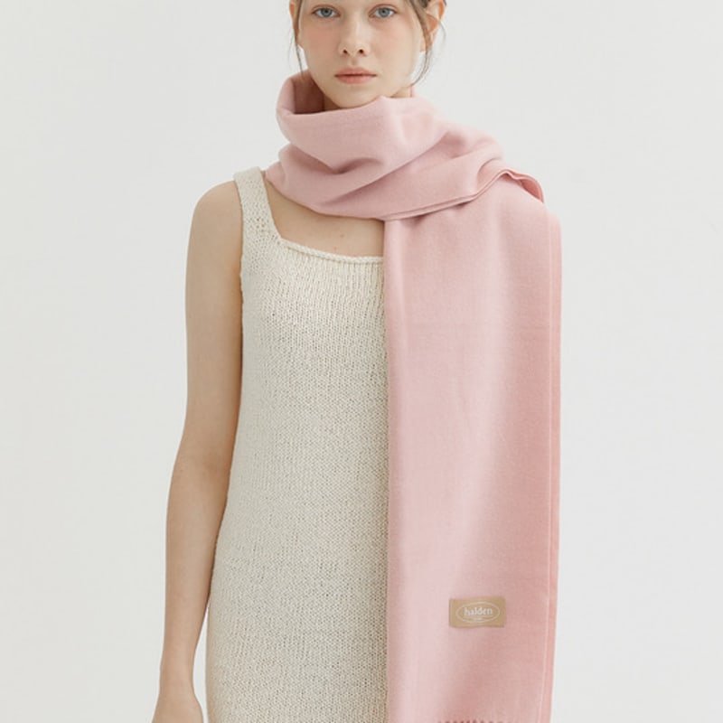 

halden premium mild muffler (M029_light pink) light pink