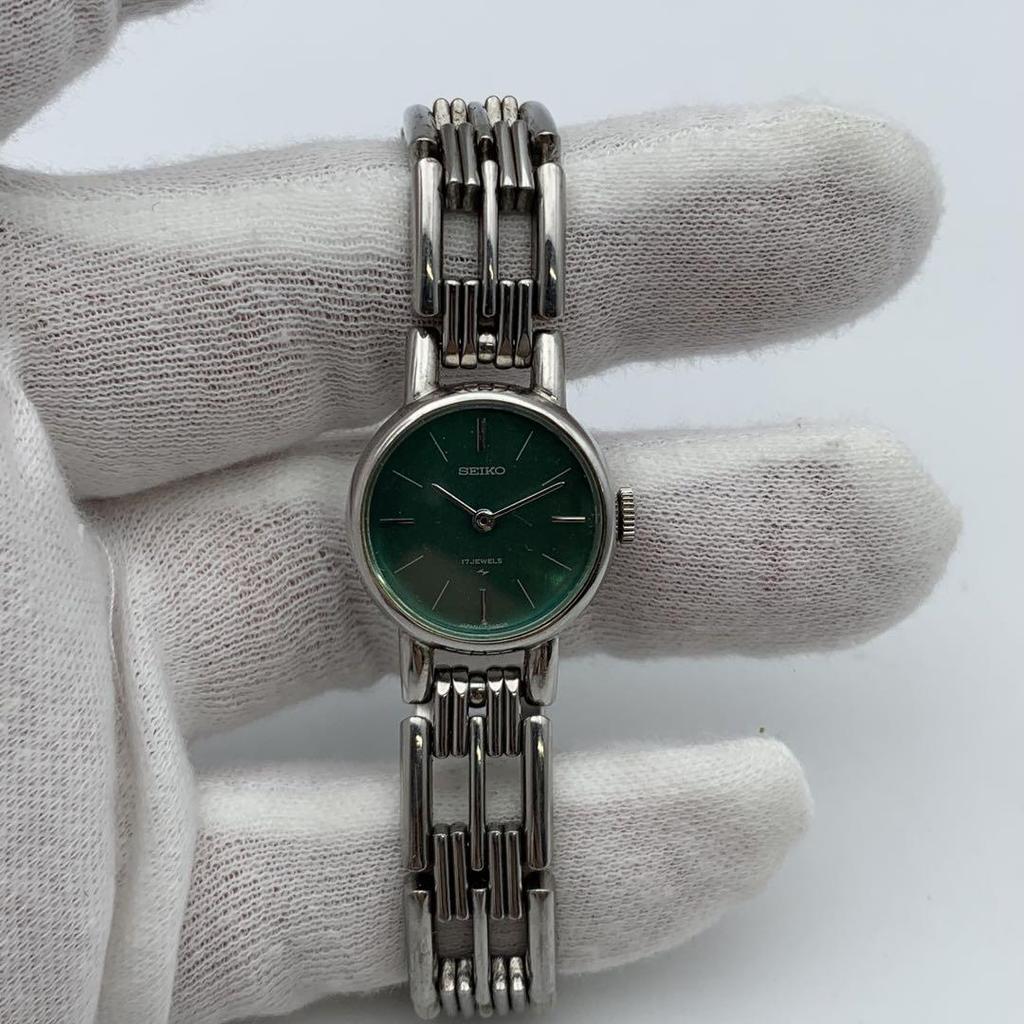 [USED] SEIKO watch green