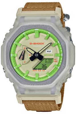 Žiūrėkite HUF Collaboration Model Brown [Casio] G-Shock [] GA-2100HUF-5AJR vyrų