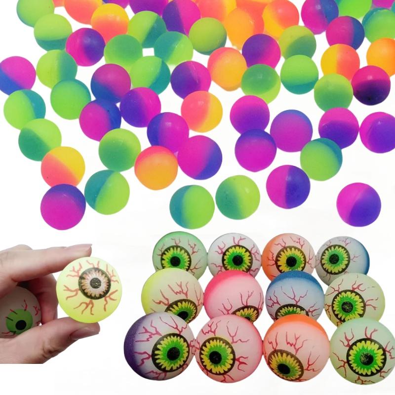 

12Pcs Bouncy Ball Toy Outdoor Toys children s Party Supplies Birthday Gifts Pinata Filler Christmas Carnival Party Gifts Reward