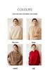 Lekasha Women's Cashmere Goat Wool Loose Knit Base Layer Pullover Warm Hoodie