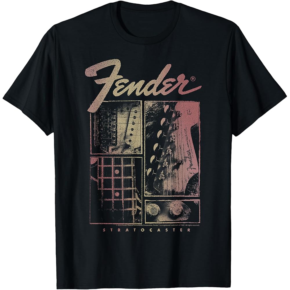 Fender Stratocaster Panels Tee