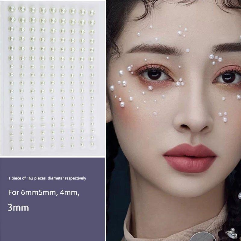 

Ян Ми Кружевные перчатки Девушка Французское ретро Длинное платье Черно-белое Выступление и Подиум Ожерелье Заколки Imitation Pearl Face Sticker One size