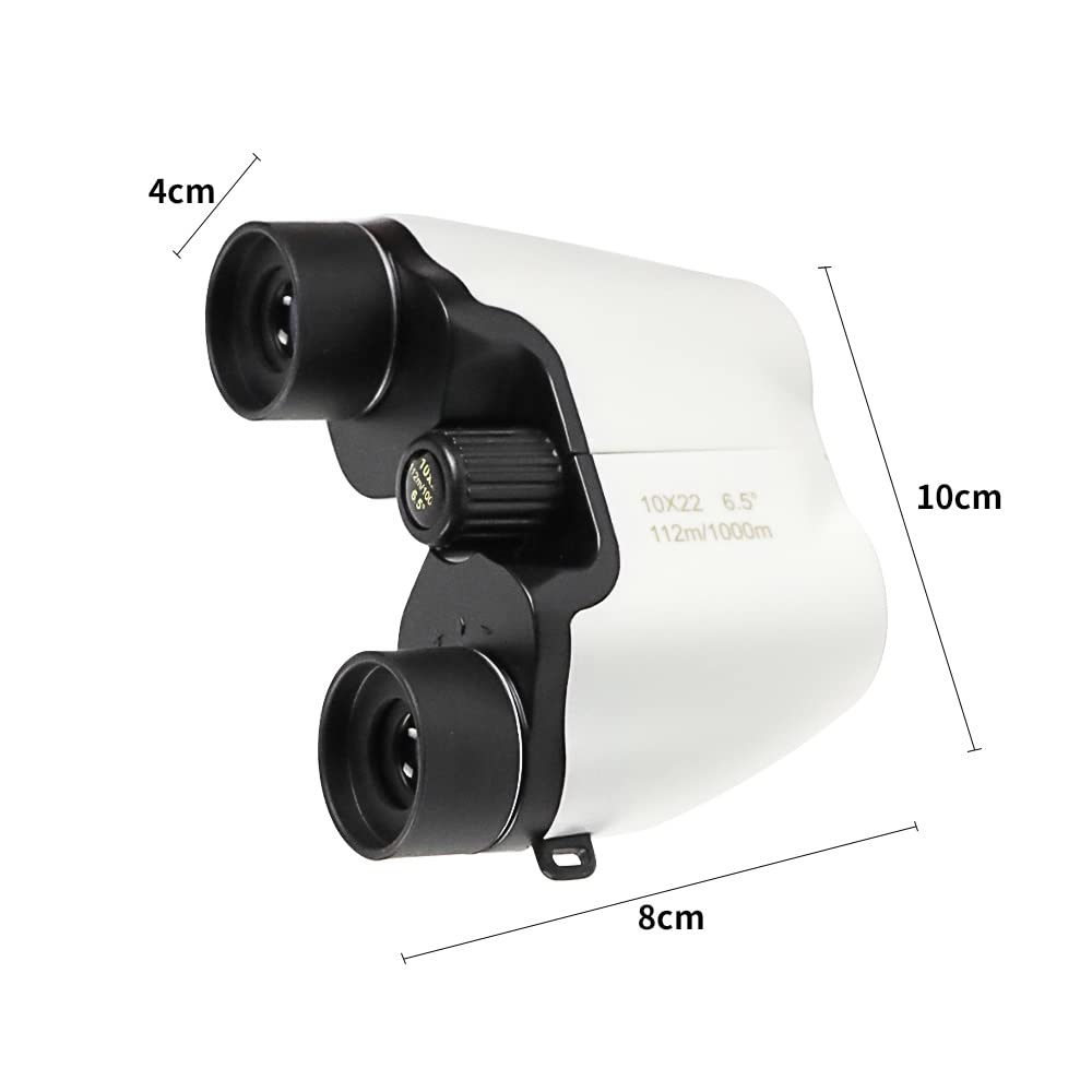 Glvaner 10x Lightweight and for Live Bird Stage Wild Cherry Blossom Outdoor and Includes Lens Wrist and Storage Bag Binoculars, Magnification,