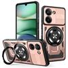 For Xiaomi Redmi A5 4G (171.7mm)/Poco C71 4G Magnetic Case Rotating Kickstand TPU+PC Phone Cover