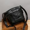 Elegant Vintage Style Shoulder Bag  Faux Leather Multiple Pockets Crossbody Bag  Adjustable Strap  Women's Commuter Work Purse