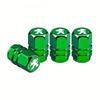 Car Tire Valve Cover Aluminum Alloy Car Wheel Tire Valve Caps For Peugeot 408 4008 308 3008 Rifter 5008 508 2008 208 301 RCZ 106 HJG2