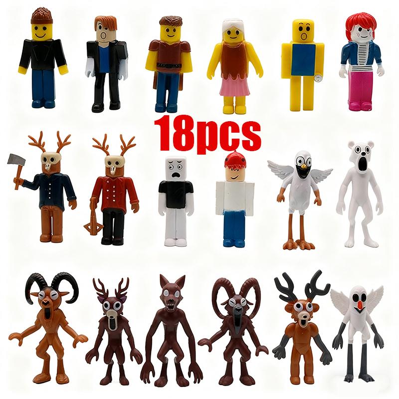 99 Nights In The Forest Elk Owl Virtual Game Surrounding Models Decorations Birthday Gifts Childrens Toys Christmas gift