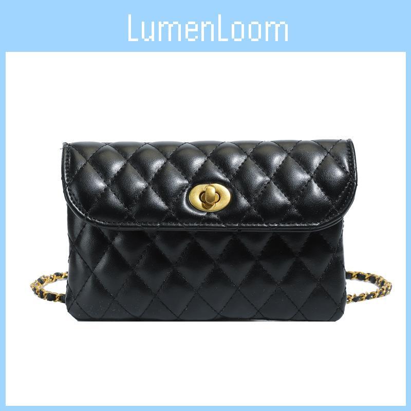 Kleine quadratische Crossbody-Tasche aus PU mit Kettenriemen für den täglichen Gebrauch und Mode