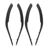 A51K-2Pair Car Left/Right Inner Door Handle Cover For Bmw X1 E84 2010-2016 Black