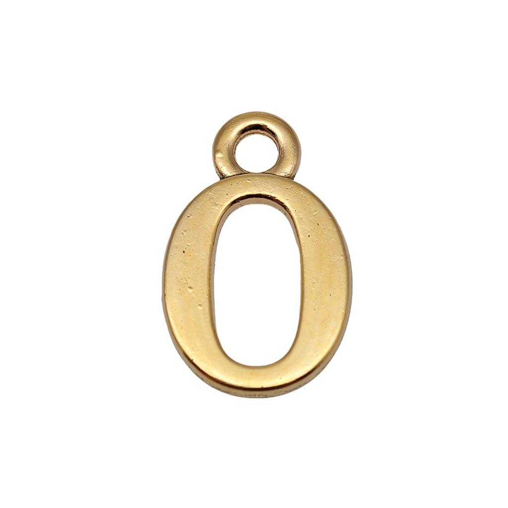Number Tags Charms Alloy Pendants For Birthday Party Jewelry Making Accessories