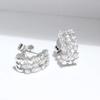 BELLA BOX New Trendy Stud Earrings Women Brilliant Bridal Wedding Accessories Elegant Female Earring Fashion Jewelry