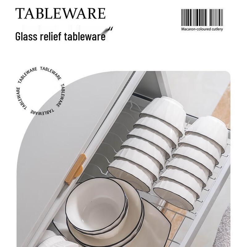 Linpan Glazed Embossed Ceramic Dinnerware Set