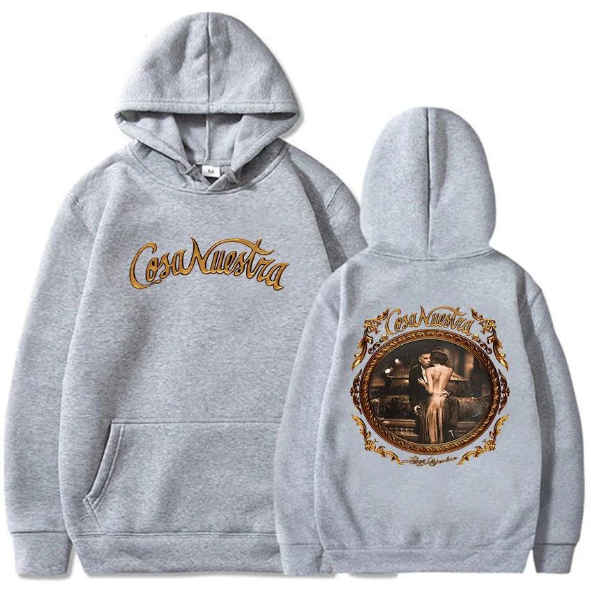 Rauw Alejandro Coca Nuestra Album Hoodies Streetwear Hip Hop Men Women Clothing Casual Hooded Winter Soft Sweatshirt Print Hoody