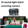 Vehicle-mounted reversing rearview camera, AI detection, human-shaped sound and light alarm, truck and car recorder monitoring 7