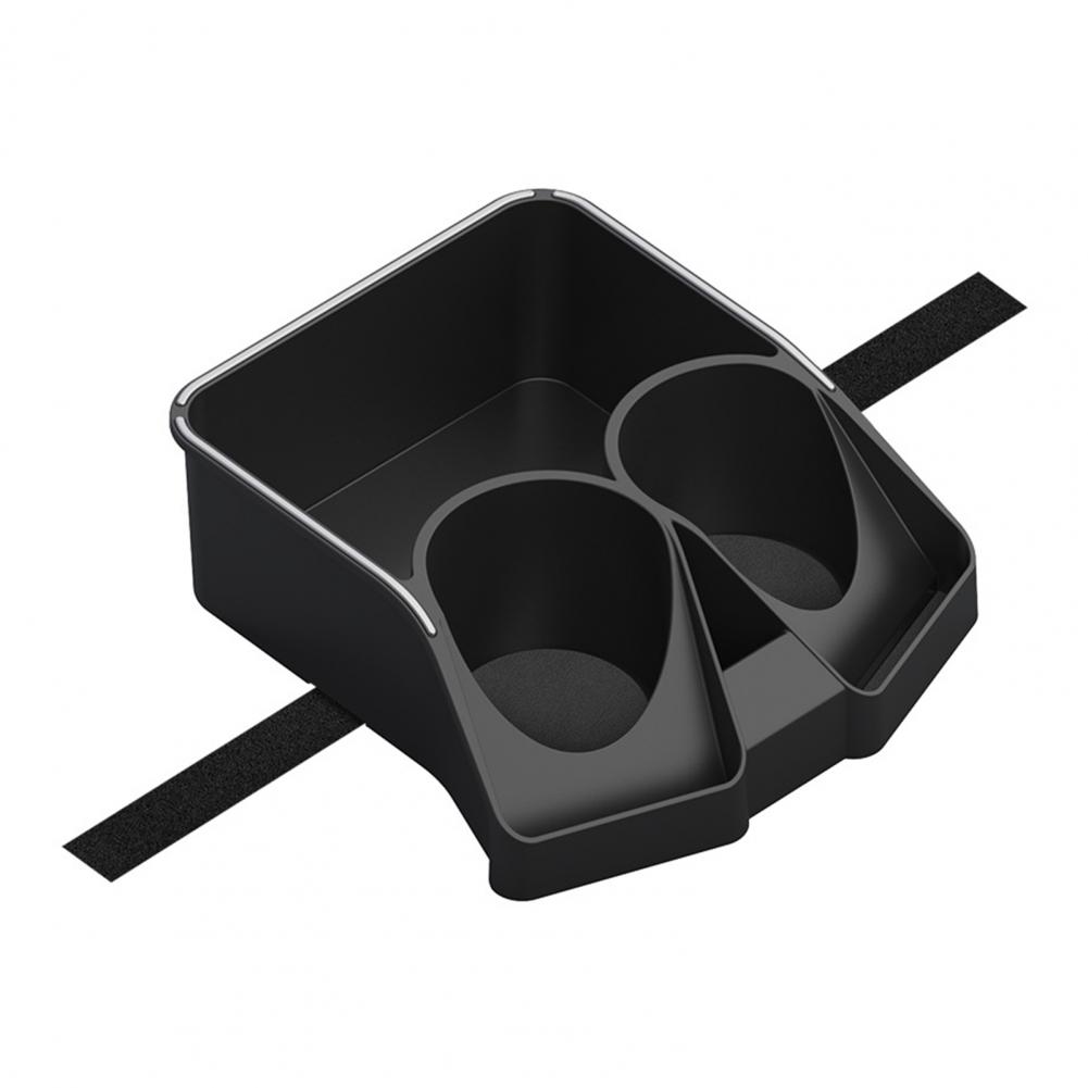 

Універсальний автомобільний підлокітник Коробка для зберігання Центральна консоль Підлокітник Коробка з підстаканником Автоматичний органайзер для переднього сидіння для легкових автомобілів Вантажівки Позашляховики чорний