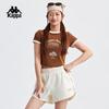 Women's K0E42TD14 Casual Print Short Sleeve T-Shirt