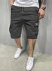 Casual Mens Cargo Shorts With Polyester Fabric For Summer Youth Fashion