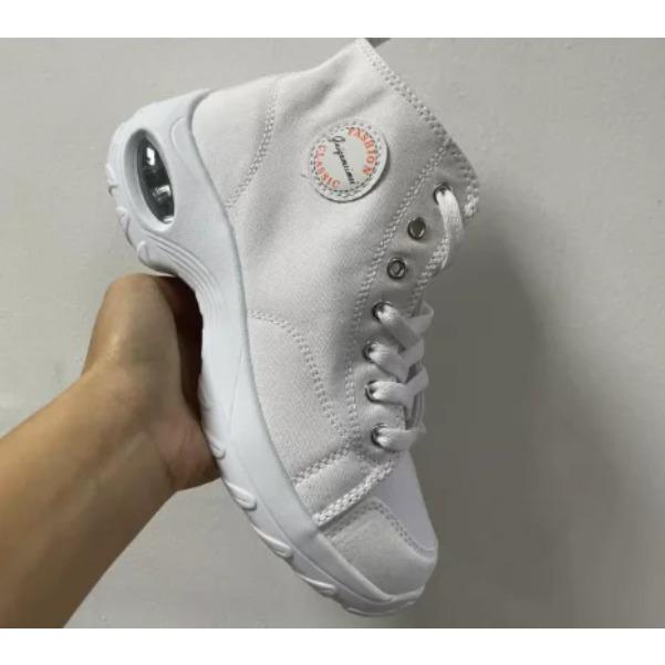 

Men Casual Sneakers LaceUp Casual Femmes Lace Avant Haut Flatform Toile Chaussures Mode Confortable Hauteur Augmentant 38