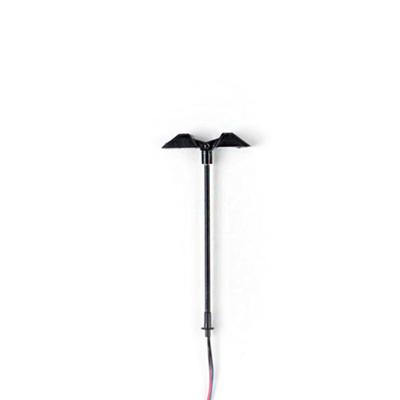 Modelleisenbahn Lichttisch Szenenzubehör Mini Zug Laternenmast Material Zubehör Spannungen 3V Metall LED Lampen Dekorationen
