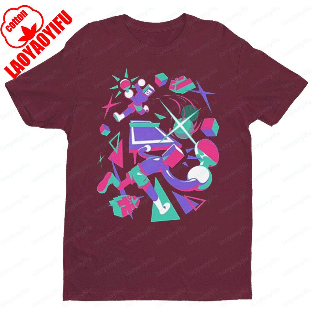 Vintage Table Tennis Graphic Gaming T Shirt Retro Unisex Cotton Tee Y2K Harajuku Style Men Women Fashion Summer Crewneck Tops
