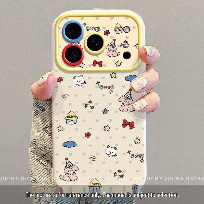 Artistic Cute iPhone 16/17 Pro Case: West Highland Dessert Niche Design X