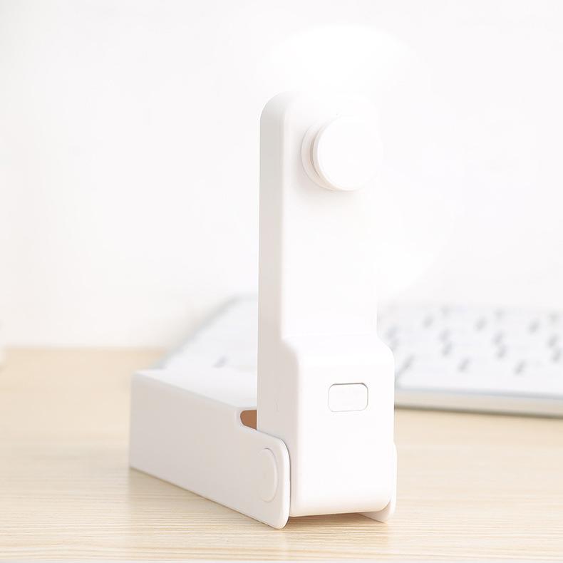 Pocket Folding Handheld Electric Fan Outdoor Portable Mini Fan Charging Style Summer Heat Dissipation and Cool Outdoor Product