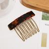 Small Size 7 Teeth Insert Comb Clip Women Hair Styling Hairpins Women Headwear Jewelry Bangs Broken Hair Comb Clip Girls Gifts