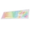 104Pcs Custom Keycaps Translucent Fadeless Gradient Color Ergonomic Design Matte Keyboard Keycaps
