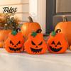 Durable Halloween Tote Drawstring Pumpkin Bag for Kids, Trick or Treat Candy Bag, Or Reusable Non Woven Fabric Goodie Party Favors Gift