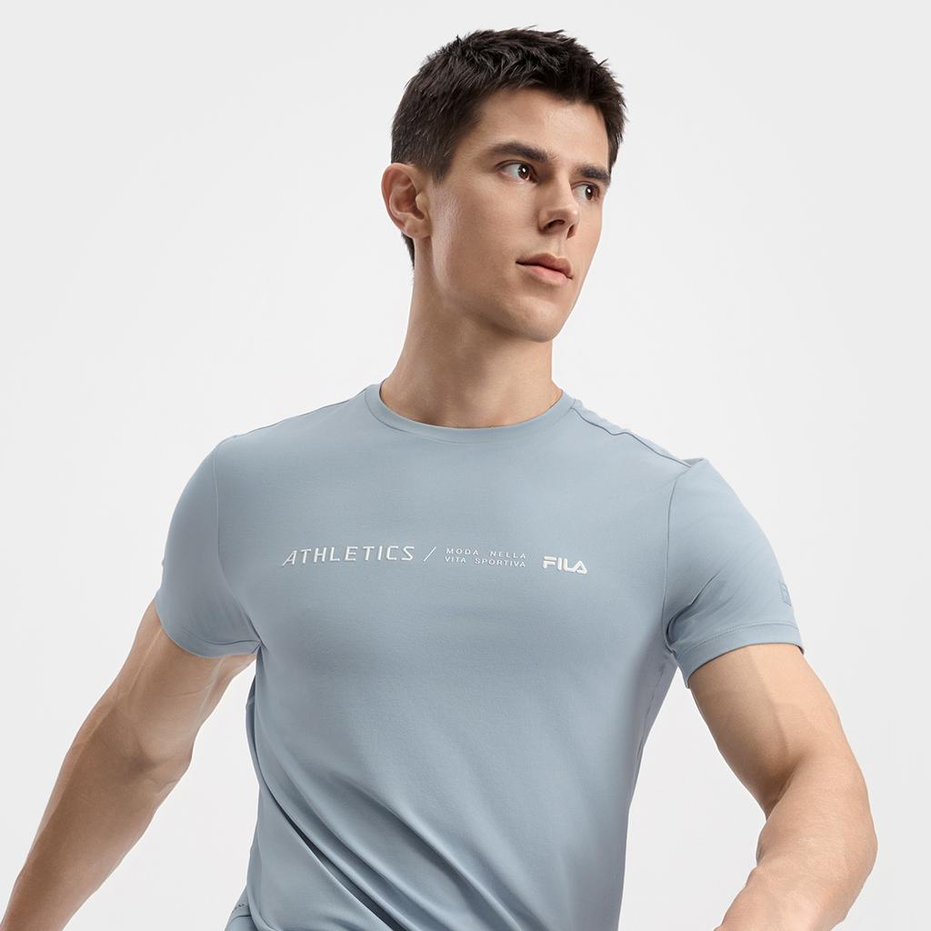 New FILA Fitness T Shirt Men's New Cuilan A11M531109FLB