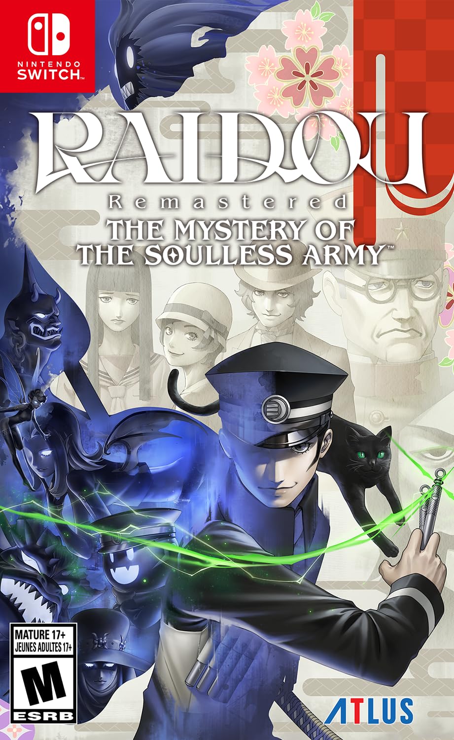 

Ремастер The Mystery Of The Soulless Army North Switch Raidou - (Запуск издания) (Импорт Америка) – красный