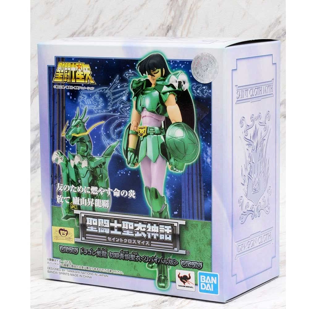 TAMASHII NATIONS Svatý látkový mýtus Svatý Seiya Drak Shiryu Raná bronzová látková pohyblivá figurka 165 mm malovaná [revivalová verze] cca. ABS&PVC&Diecast